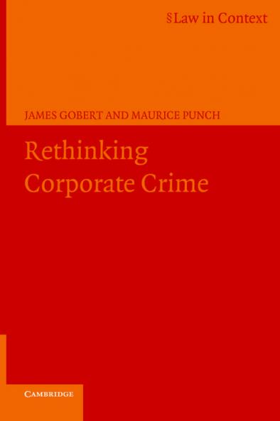 Rethinking Corporate Crime