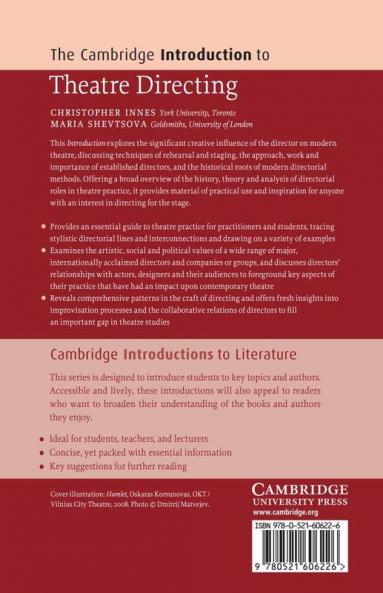 The Cambridge Introduction to Theatre Directing