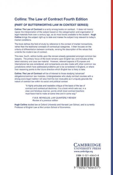 The Law of Contract