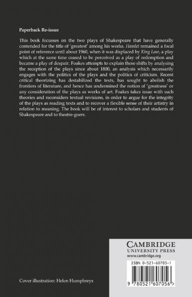 Hamlet Versus Lear