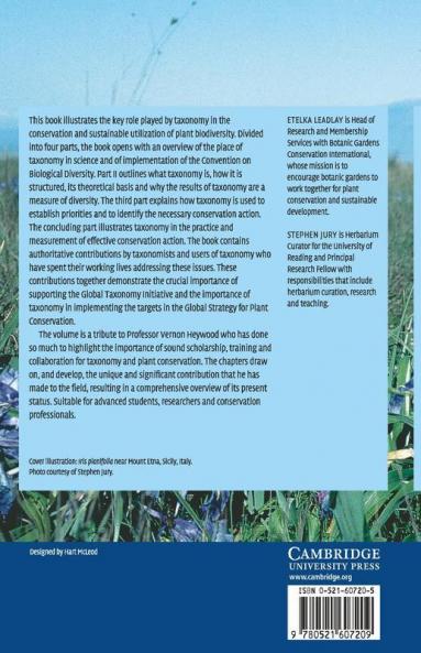 Taxonomy and Plant Conservation