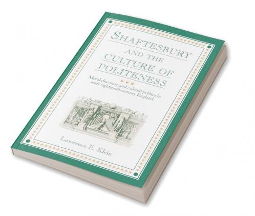 Shaftesbury and the Culture of Politeness