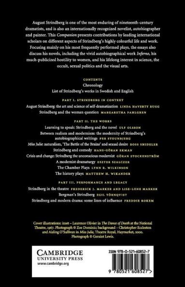 The Cambridge Companion to August Strindberg
