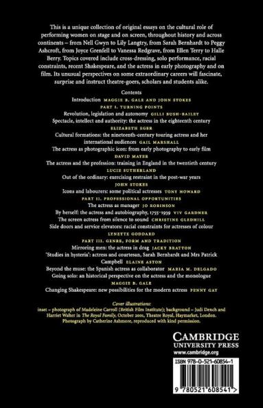 The Cambridge Companion to the Actress