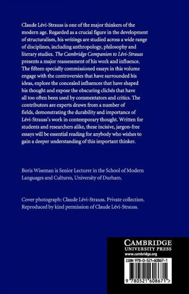 The Cambridge Companion to Lévi-Strauss