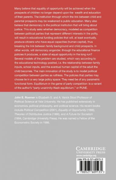 Democracy Education and Equality