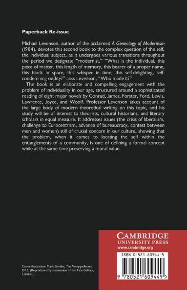 Modernism and the Fate of Individuality