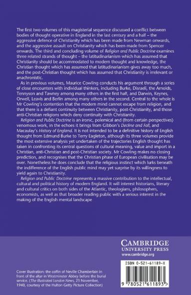 Religion and Public Doctrine in Modern England