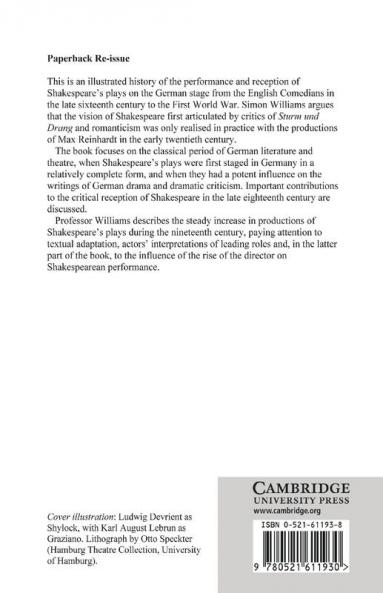 Shakespeare on the German Stage