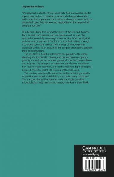 The Skin Microflora and Microbial Skin Disease