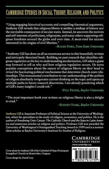 The Political Origins of Religious Liberty