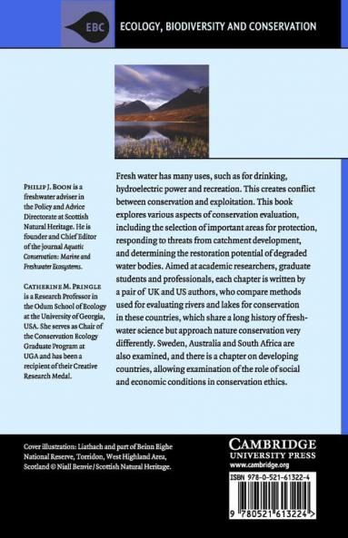 Assessing the Conservation Value of Freshwaters