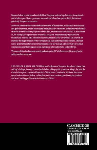 European Labour Law 2ed