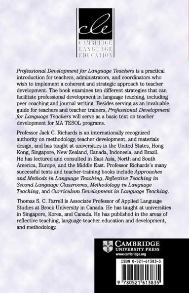 Professional Development for Language Teachers
