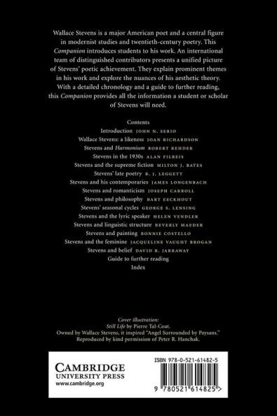 The Cambridge Companion to Wallace Stevens