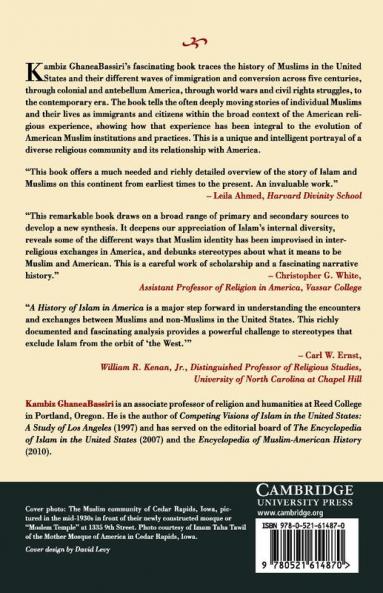 A History of Islam in America