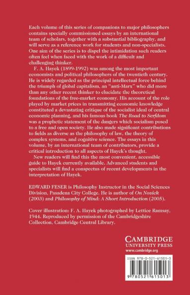 The Cambridge Companion to Hayek