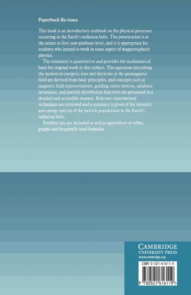 Introduction to Geomagnetically Trapped Radiation