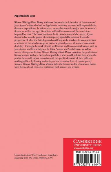 Women Writing about Money