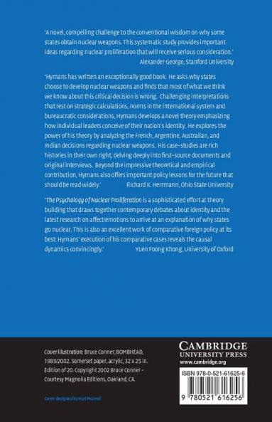 The Psychology of Nuclear Proliferation