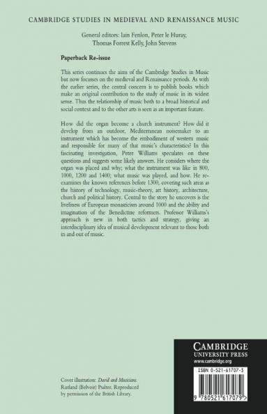 The Organ in Western Culture 750 1250