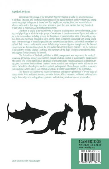 Comparative Physiology of the Vertebrate Digestive System