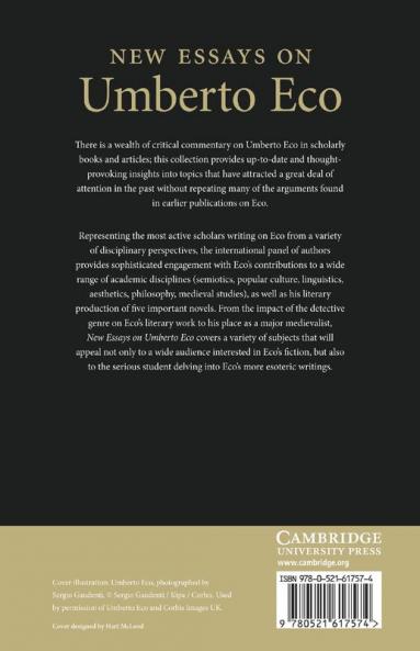 New Essays on Umberto Eco