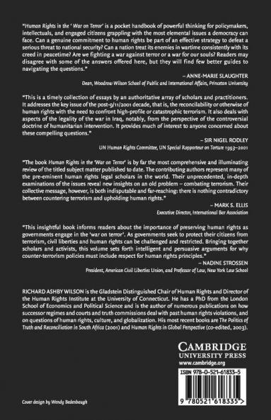 Human Rights in the 'War on Terror'