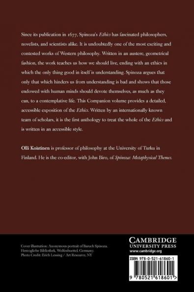The Cambridge Companion to Spinoza's Ethics
