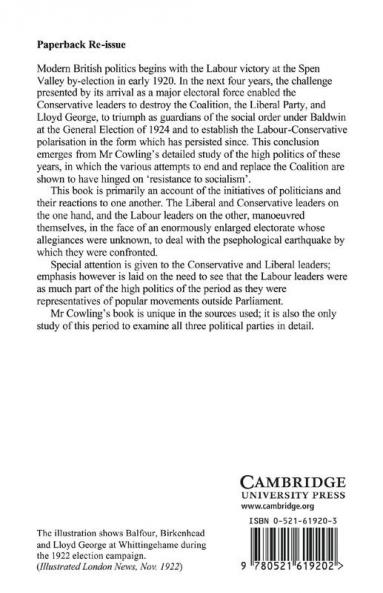 The Impact of Labour 1920 1924