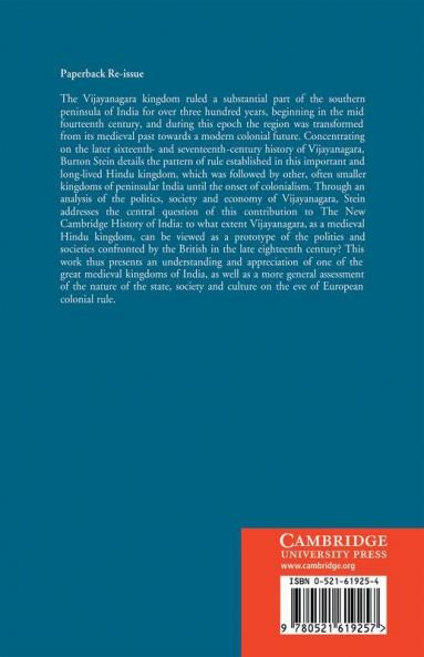 The New Cambridge History of India