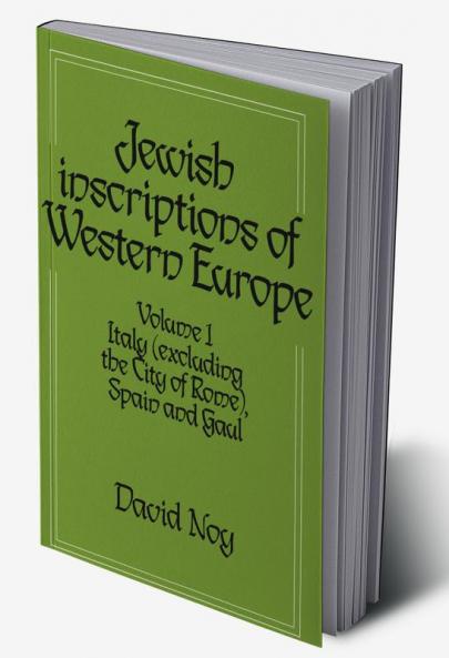 Jewish Inscriptions of Western Europe