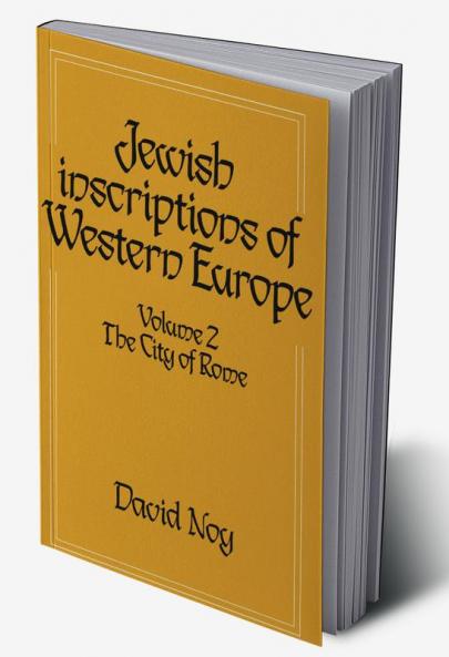 Jewish Inscriptions of Western Europe