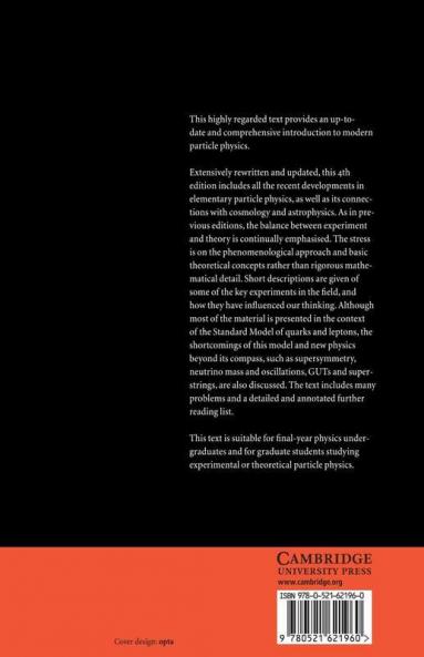 Introduction to High Energy Physics