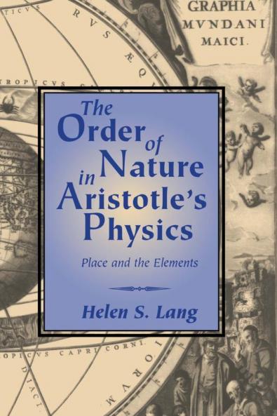 The Order of Nature in Aristotle's Physics