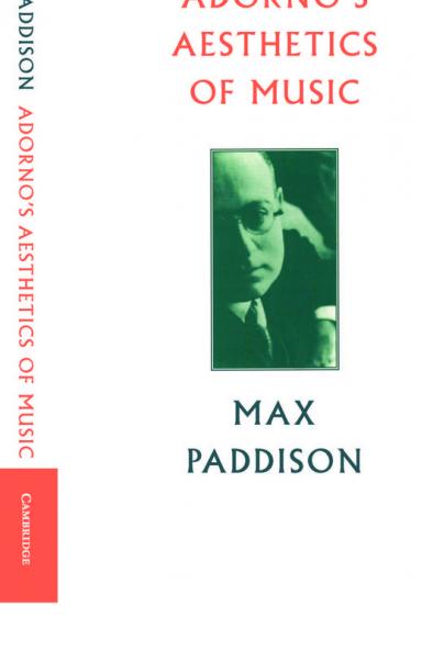 Adorno's Aesthetics of Music