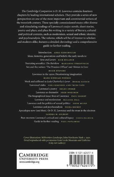 The Cambridge Companion to D. H. Lawrence