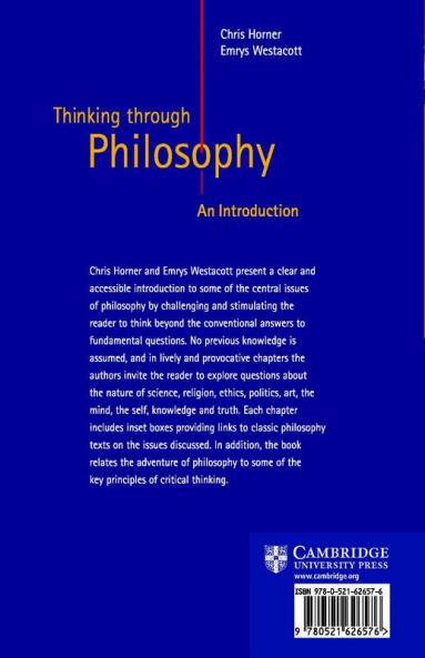 Thinking through Philosophy