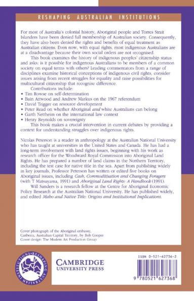 Citizenship and Indigenous Australians