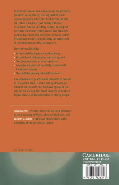 Parkinson's Disease and Parkinsonism in the Elderly