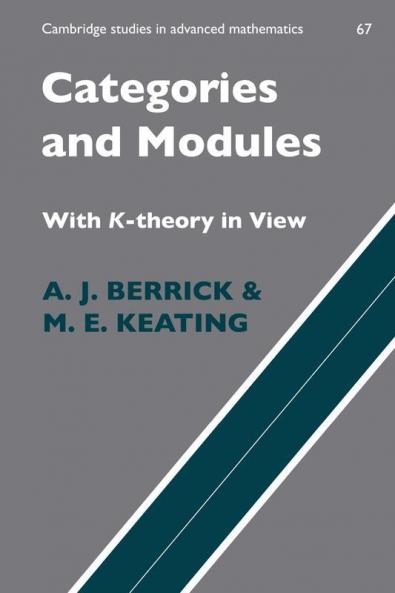 Categories and Modules with K-Theory in View