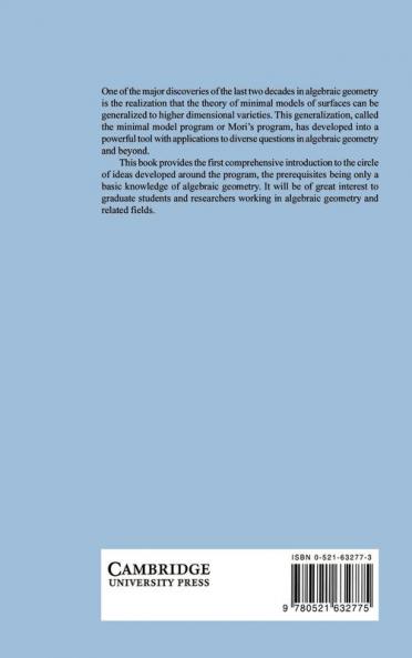 Birational Geometry of Algebraic Varieties