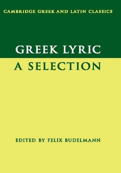 Greek Lyric