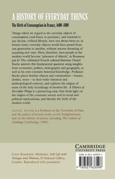 A History of Everyday Things