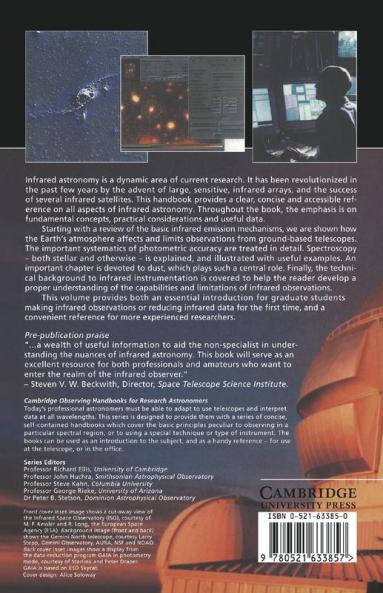 Handbook of Infrared Astronomy