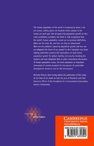 Population and Global Security