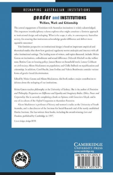 Gender and Institutions