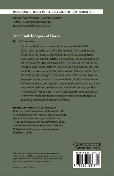 Freud and the Legacy of Moses
