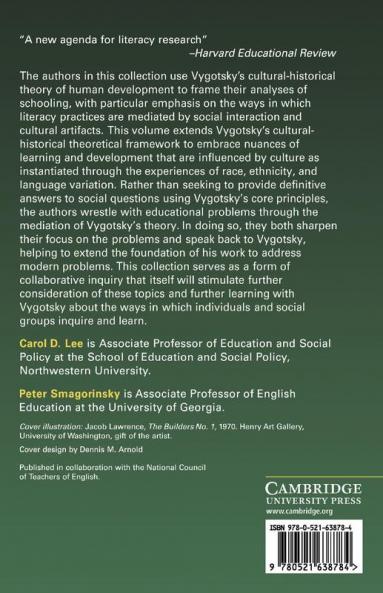 Vygotskian Perspectives on Literacy Research