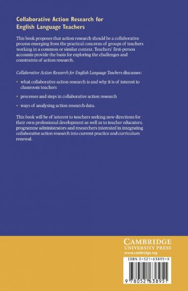 Collaborative Action Research for English Language Teachers